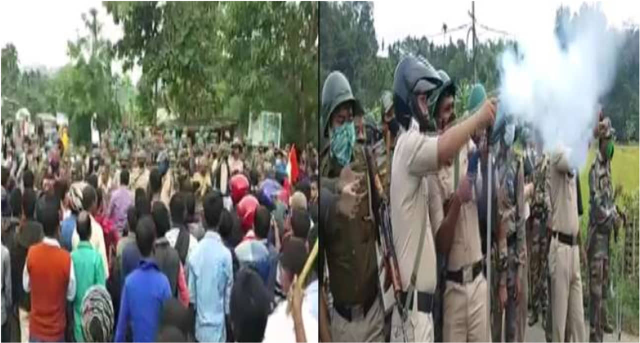 ব্রু শরণার্থীদের পুনর্বাসন ইস্যুতে রণক্ষেত্র ত্রিপুরা, পুলিসের গুলিতে মৃত্যু বিক্ষোভকারীর