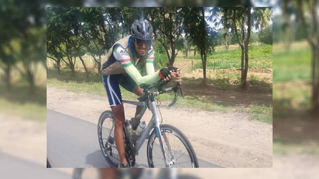 সাইক্লিংয়ে নতুন রেকর্ড, ৮ দিনে কাশ্মীর থেকে কন্যাকুমারী