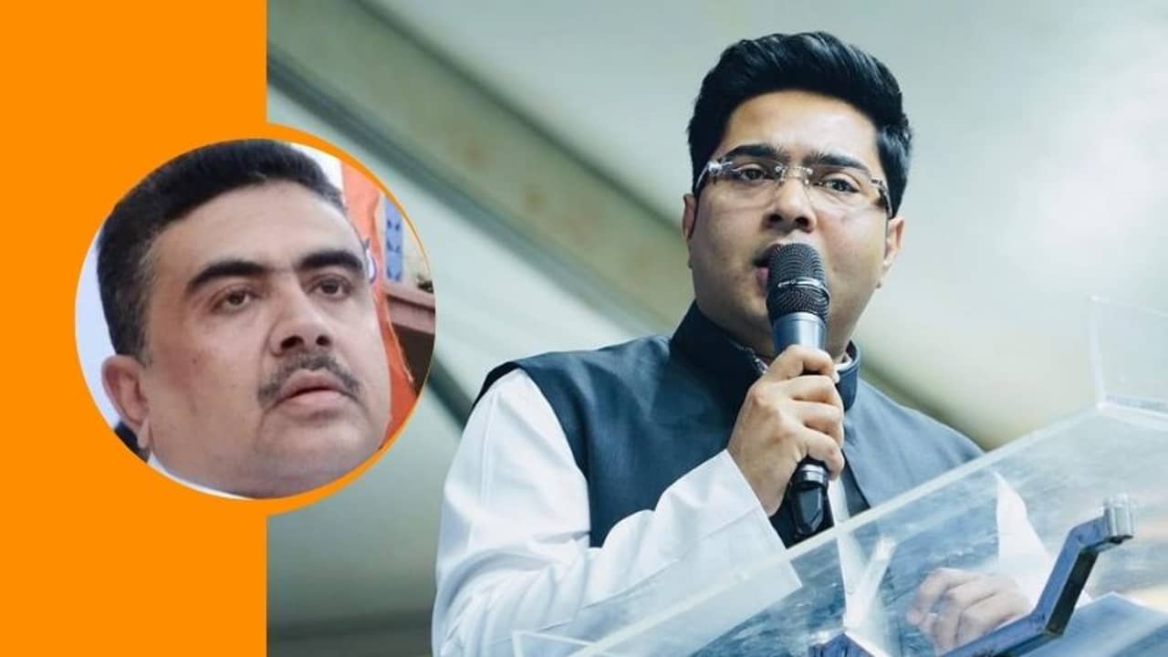 ‘আমি সারদাতেও নেই, নারদাতেও নেই, তোলাবাজ তো তুমি’, শুভেন্দুকে জবাব অভিষেকের