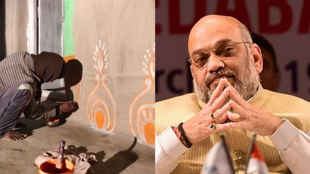 সেজে উঠছে মাটির বাড়ি, মেদিনীপুর সভায় রাজমিস্ত্রি সনাতনের বাড়িতে ভাত খাবেন অমিত শাহ! মেনু কী?