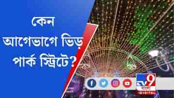 এ-বছর ২৫-এর আগেই ক্রিসমাস উদযাপন হচ্ছে পার্ক স্ট্রিটে