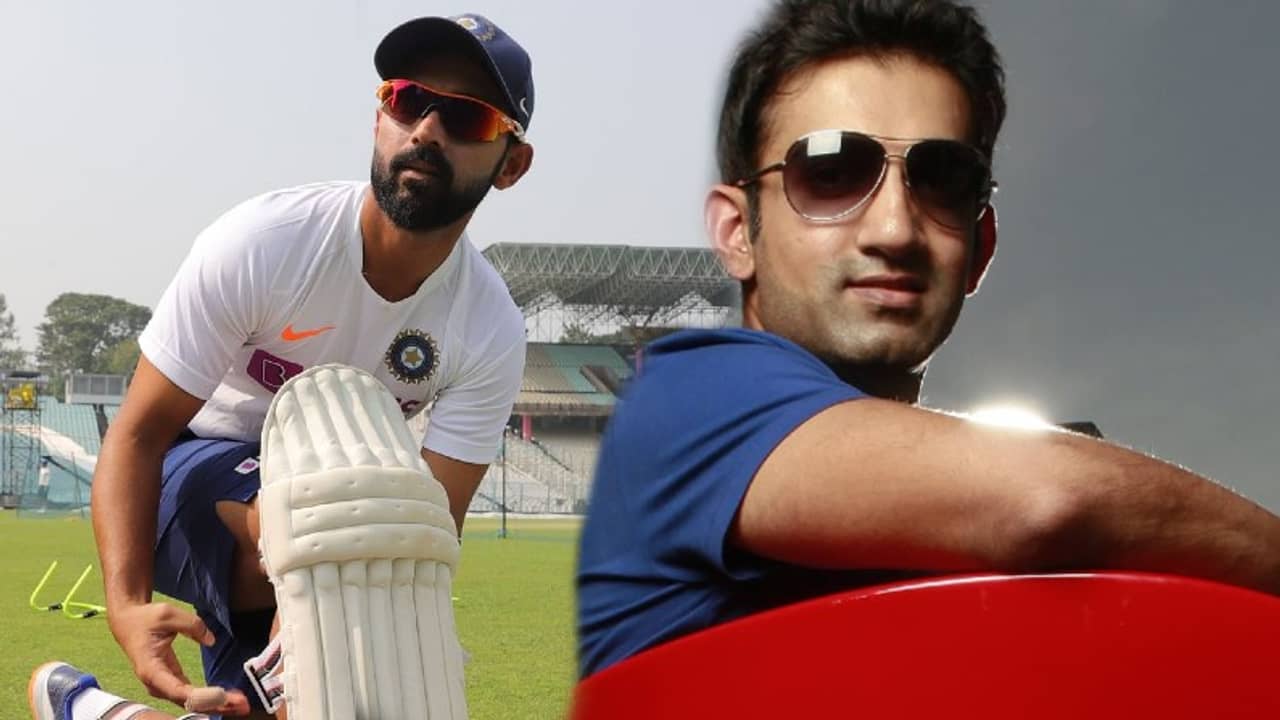 বিরাটের চার নম্বরে রাহানে আসুক: গম্ভীর