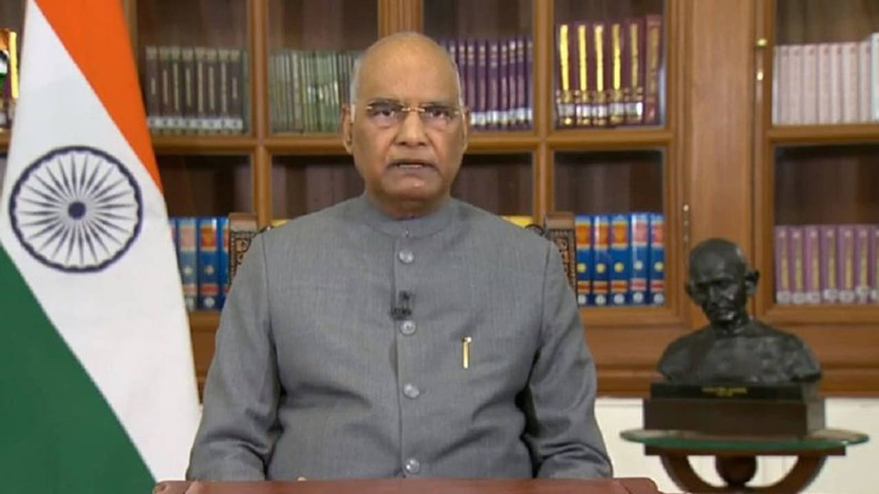 কোবিন্দের কণ্ঠে জ্যোতিরিন্দ্রনাথ! বাংলায় বললেন, চল রে চল সবে ভারত সন্তান