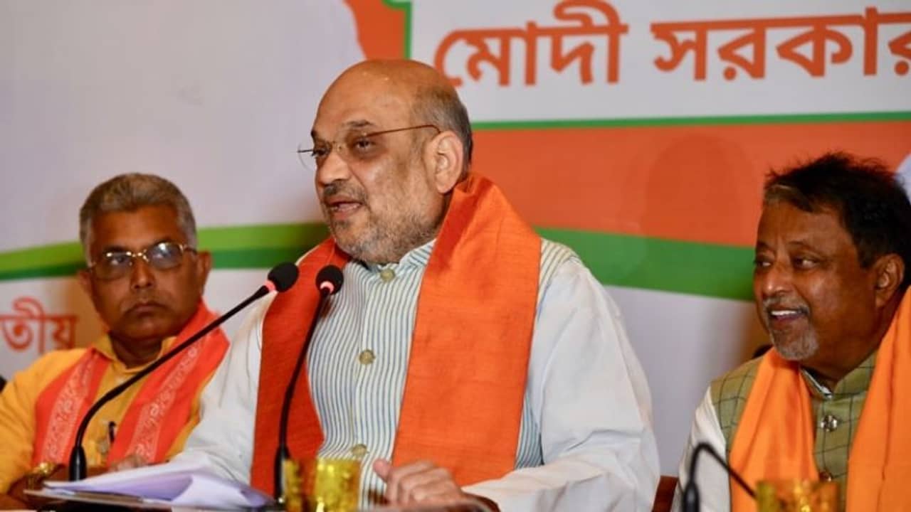 না থেকেও ডুমুরজলার সভায় থাকছেন অমিত শাহ!