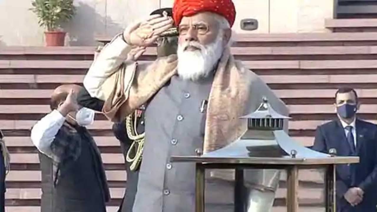 দিল্লির রাজপথে বাংলার সবুজ সাথী, সঙ্গী রবিঠাকুরের গান