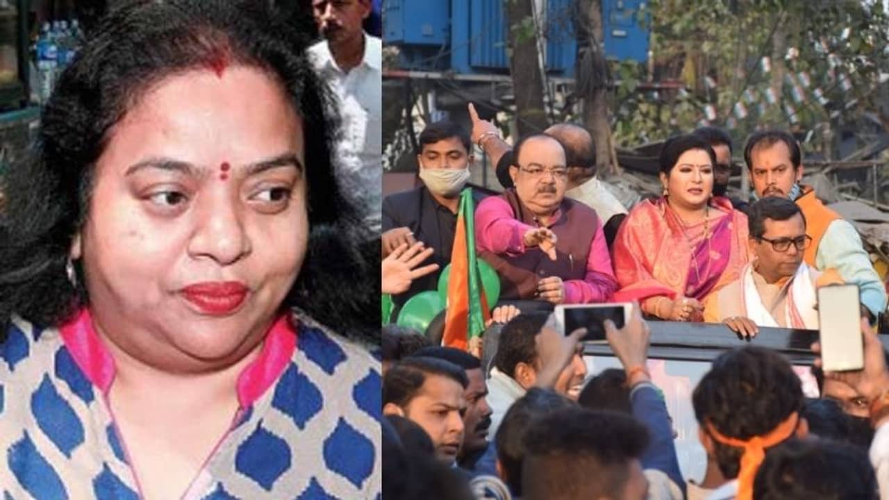 বেহালায় শোভন-বৈশাখীর রোড শো, পালটা মিছিলে নবদম্পতি খোঁচা রত্নার