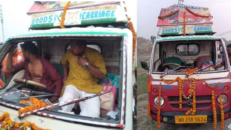 দিলীপ ঘোষের পরিবর্তন যাত্রায় ট্যাবলোয় হামলা, তৃণমূল-বিজেপির সংঘর্ষে উত্তপ্ত মিনাখাঁ