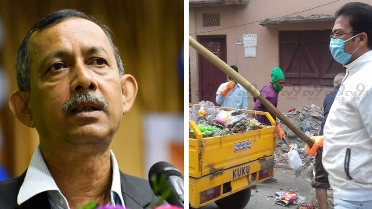 সাফাইকর্মীদের কর্মবিরতিতে নাজেহাল শিলিগুড়ি, ঝাঁটা হাতে নামলেন কাউন্সিলররা, বৈঠকের ডাক মন্ত্রীর