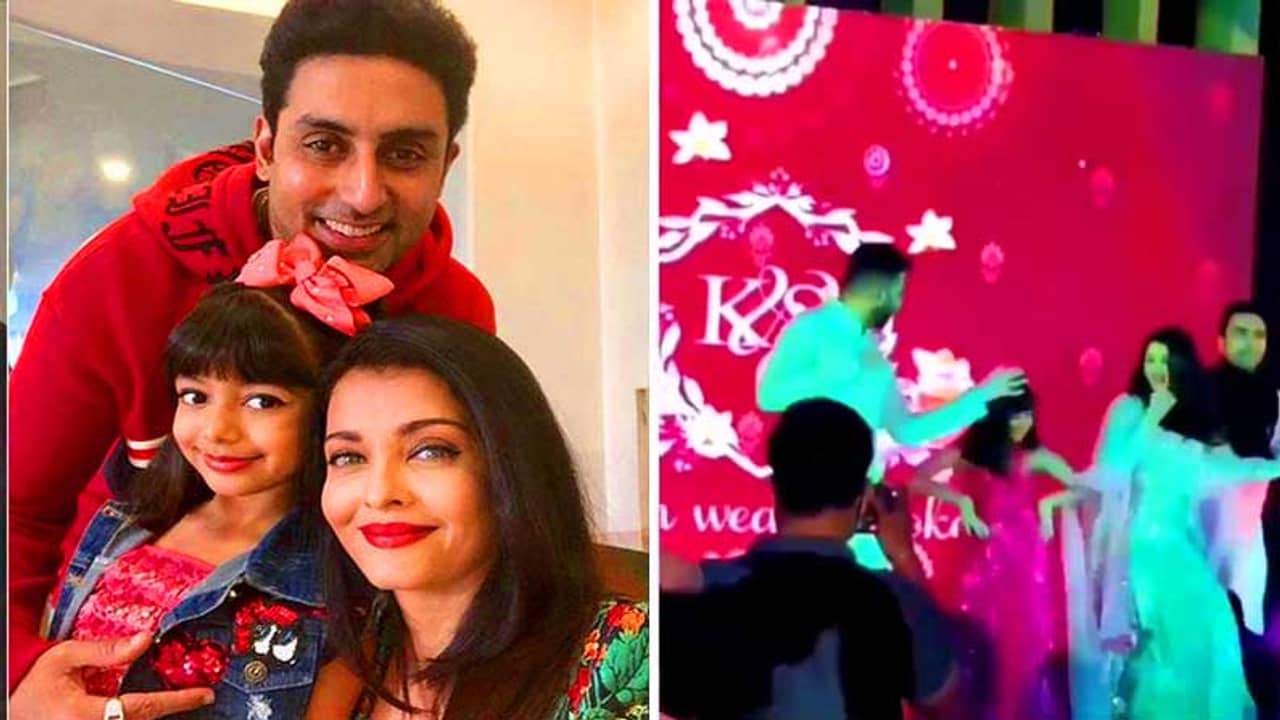 ভিডিয়ো: দেসি গার্ল-এ নাচল মেয়ে আরাধ্যা, পাশে ছিলেন অভিষেক-ঐশ্বর্য্য