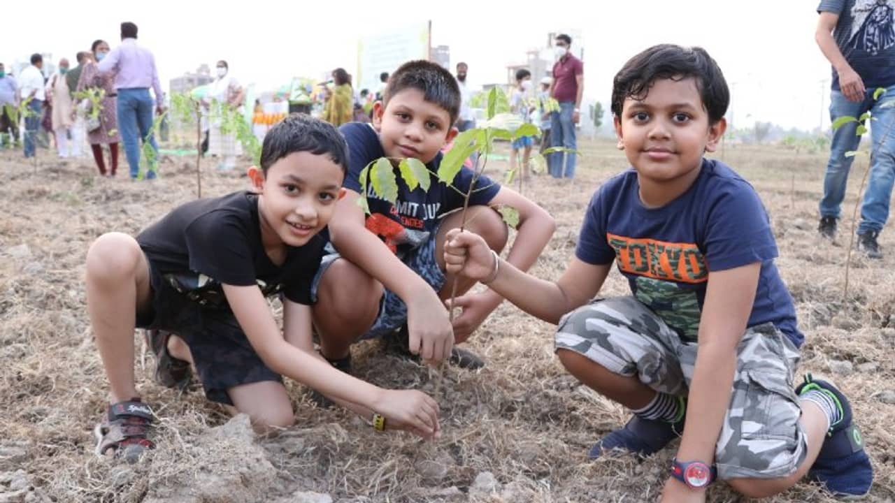 বিশ্ব অরণ্য দিবসে বৃক্ষরোপণ অনুষ্ঠান নিউটাউনে