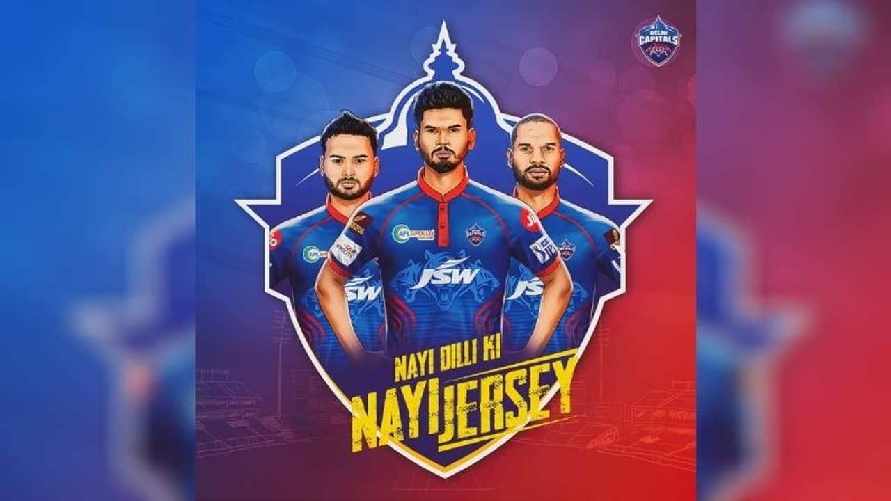 নতুন জার্সিতে আইপিএলে পন্থ-ধাওয়ানের দিল্লি