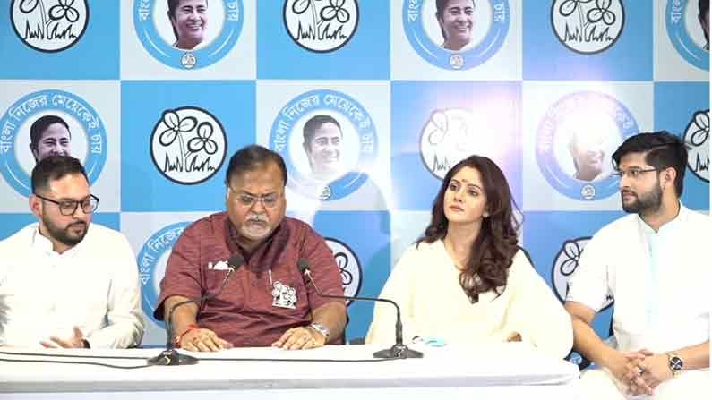 Tollywood actors Neel and Trina joining TMC ahead of Election