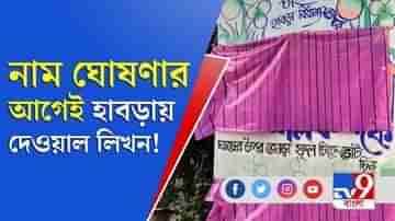 প্রার্থী তালিকা ঘোষণার আগেই জ্যোতিপ্রিয় মল্লিকের নামে হাবড়ায় দেওয়াল লিখন!