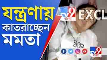 মন্দির থেকে বেরোনর সময় গুরুতর পায়ে চোট, যন্ত্রণায় কাতরাচ্ছেন মমতা