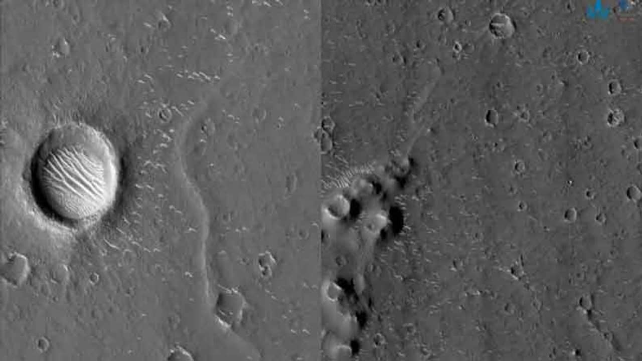 চিনের মঙ্গল অভিযান: লাল গ্রহের ছবি প্রকাশ করল স্পেসক্র্যাফট Tianwen-1