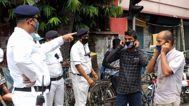 রেকর্ড ভাঙা সংক্রমণ রাজ্যে, একদিনে আক্রান্ত প্রায় ৬ হাজার, ধরপাকড় শুরু পুলিশের