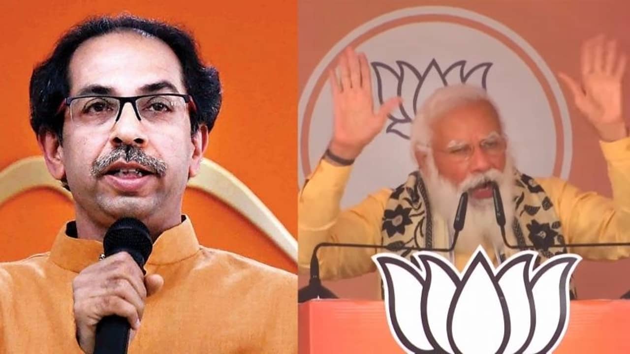 বঙ্গে প্রচারে ব্যস্ত নমো, কথা বলতে না পেরে ক্ষোভ উদ্ধব, পাল্টা টুইট বাণ ২ মন্ত্রীর