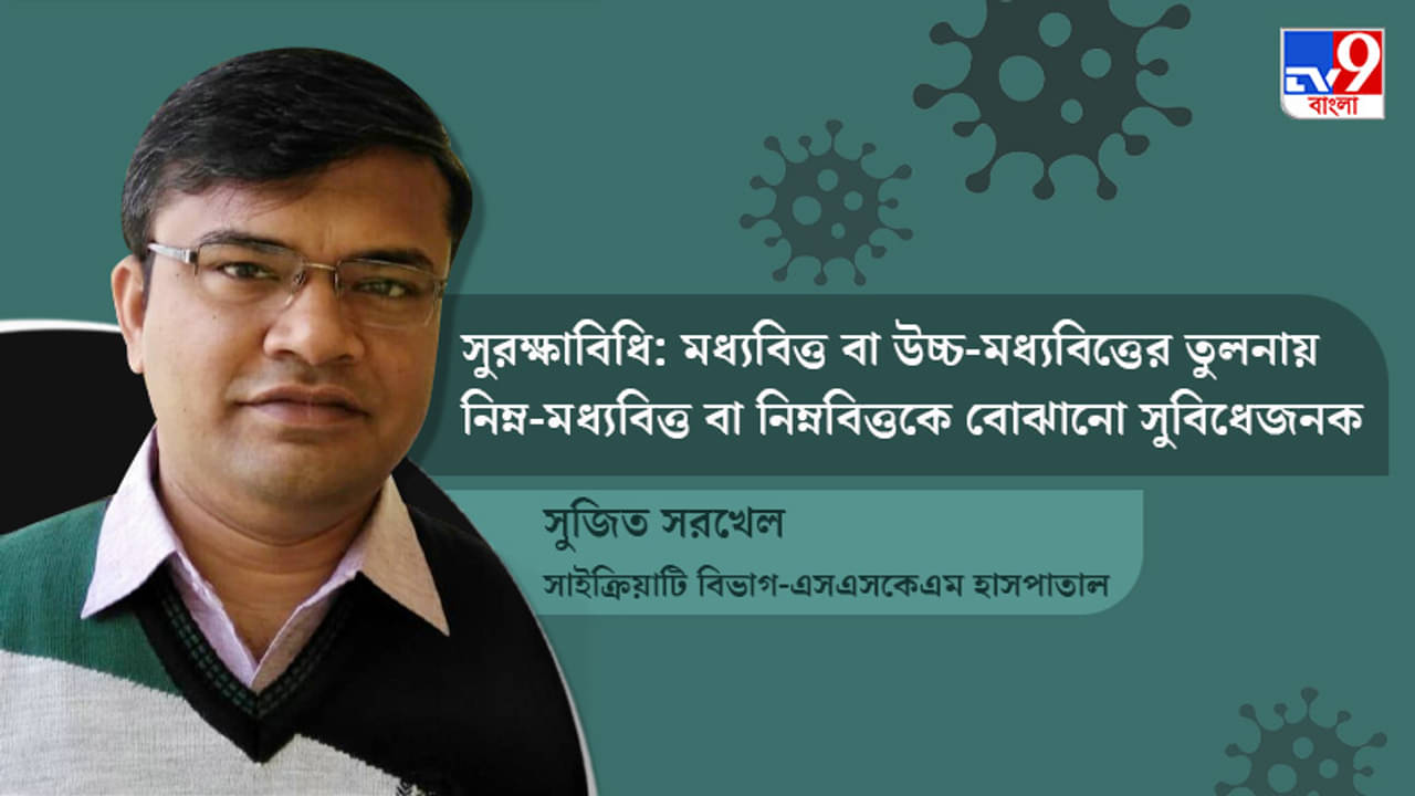 গরম লাগছে বলে মাস্ক না-পরে অস্বস্তিটাকেই বড় করে দেখছেন মানুষ: চিকিৎসক সুজিত সরখেল