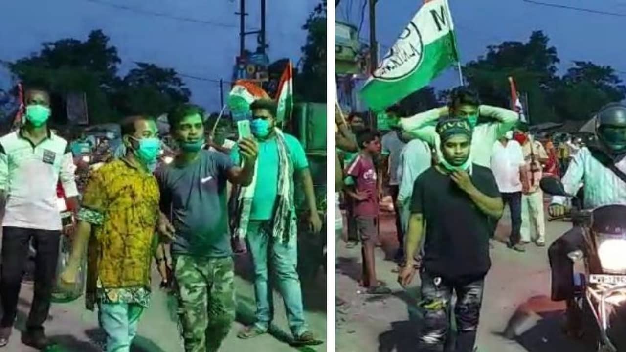 স্বাতীর হ্যাটট্রিকের আনন্দে ভেসে গেল মমতার নির্দেশ! ডিজে-আবিরে বিজয় মিছিল