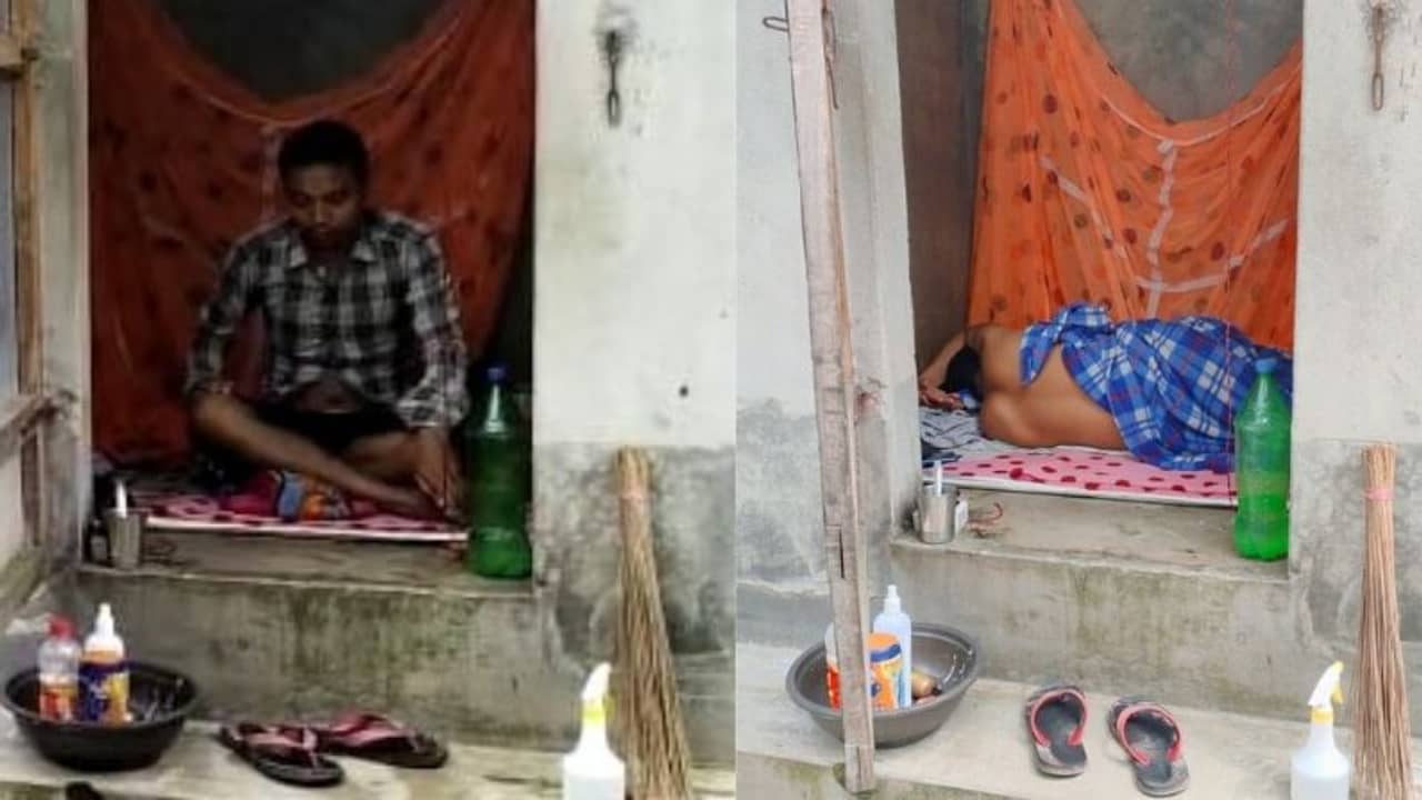 বাড়িতে অন্তঃসত্ত্বা স্ত্রী, সংক্রমণের ভয়ে করোনা আক্রান্তের দিন কাটছে বাথরুমে!