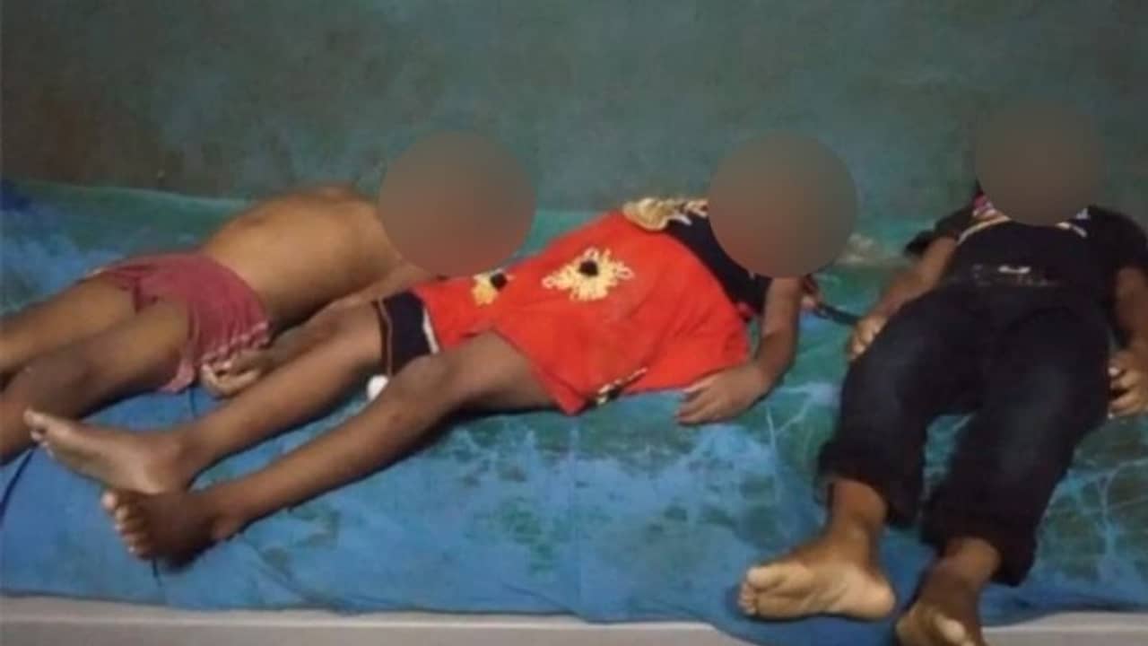 খেলতে গিয়ে জলে ডুবে মৃত্যু একই পরিবারের তিন শিশুর