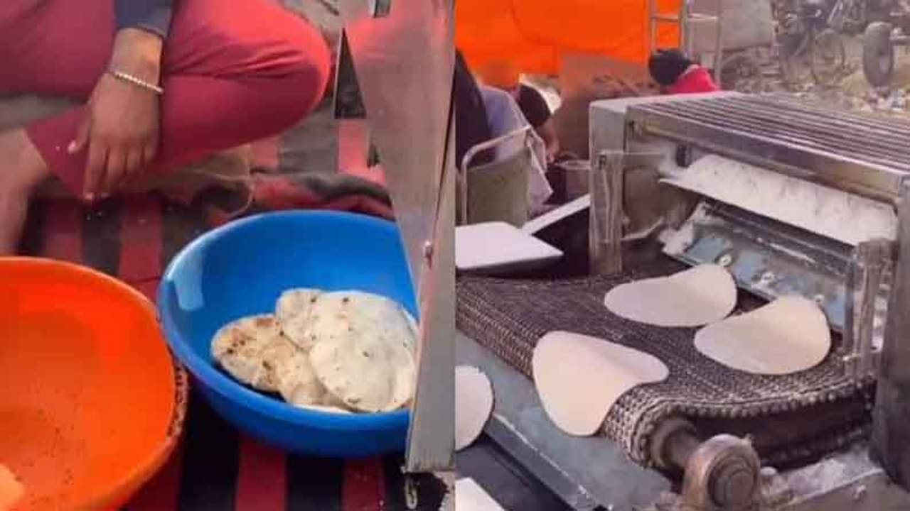 দিল্লির গুরুদ্বারে রুটি তৈরির অটোম্যাটিক মেশিন, এক ঘণ্টায় তৈরি হয় প্রায় চার হাজার রুটি