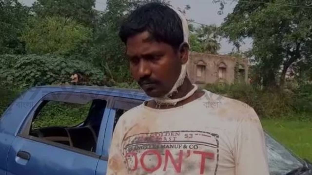 রাতের অন্ধকারে বিজেপি প্রার্থীকে মারধর, বাড়িতে হামলা! উত্তপ্ত নানুর