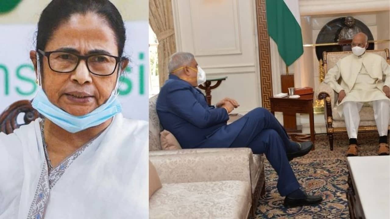 রাষ্ট্রপতির সঙ্গে সৌজন্য সাক্ষাৎ ধনখড়ের, ছোট ছেলে হলে বকাঝকা করা যায়, বললেন মমতার