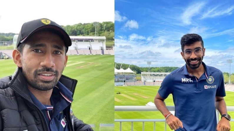 WRIDDHIMAN AND BUMRAH AT SOUTHAMPTON