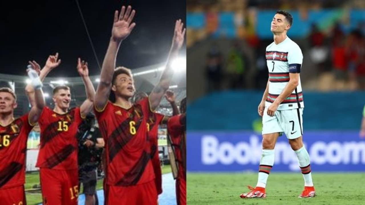 EURO 2020 : বিদায় রোনাল্ডো, শেষ আটে বেলজিয়াম
