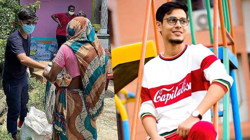 কাকদ্বীপে ত্রাণ তুলে দিচ্ছেন 'বং গাই', সাধ্যমতো দাঁড়াব মানুষের পাশে বললেন কিরণ দত্ত