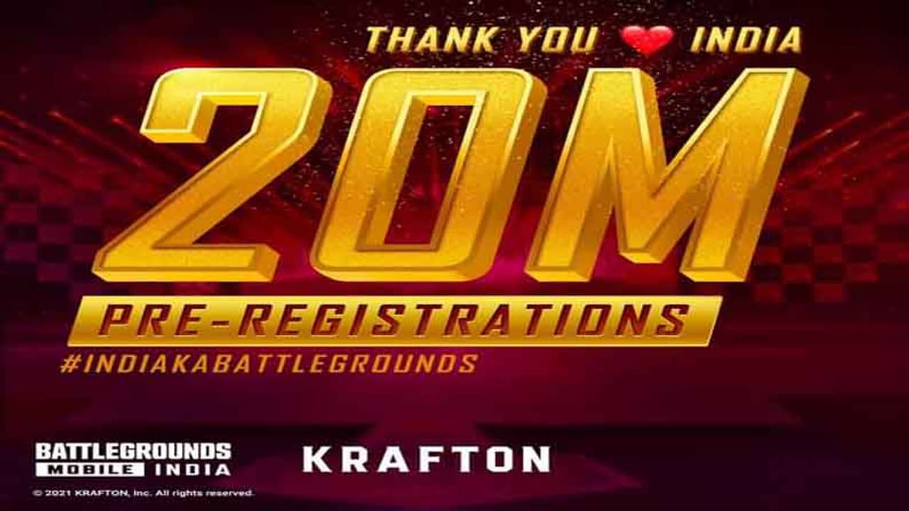 ব্যাটেলগ্রাউন্ডস মোবাইল ইন্ডিয়া, দুসপ্তাহের মধ্যে ২ কোটির বেশি প্রি-রেজিস্ট্রেশন হয়েছে এই গেমের