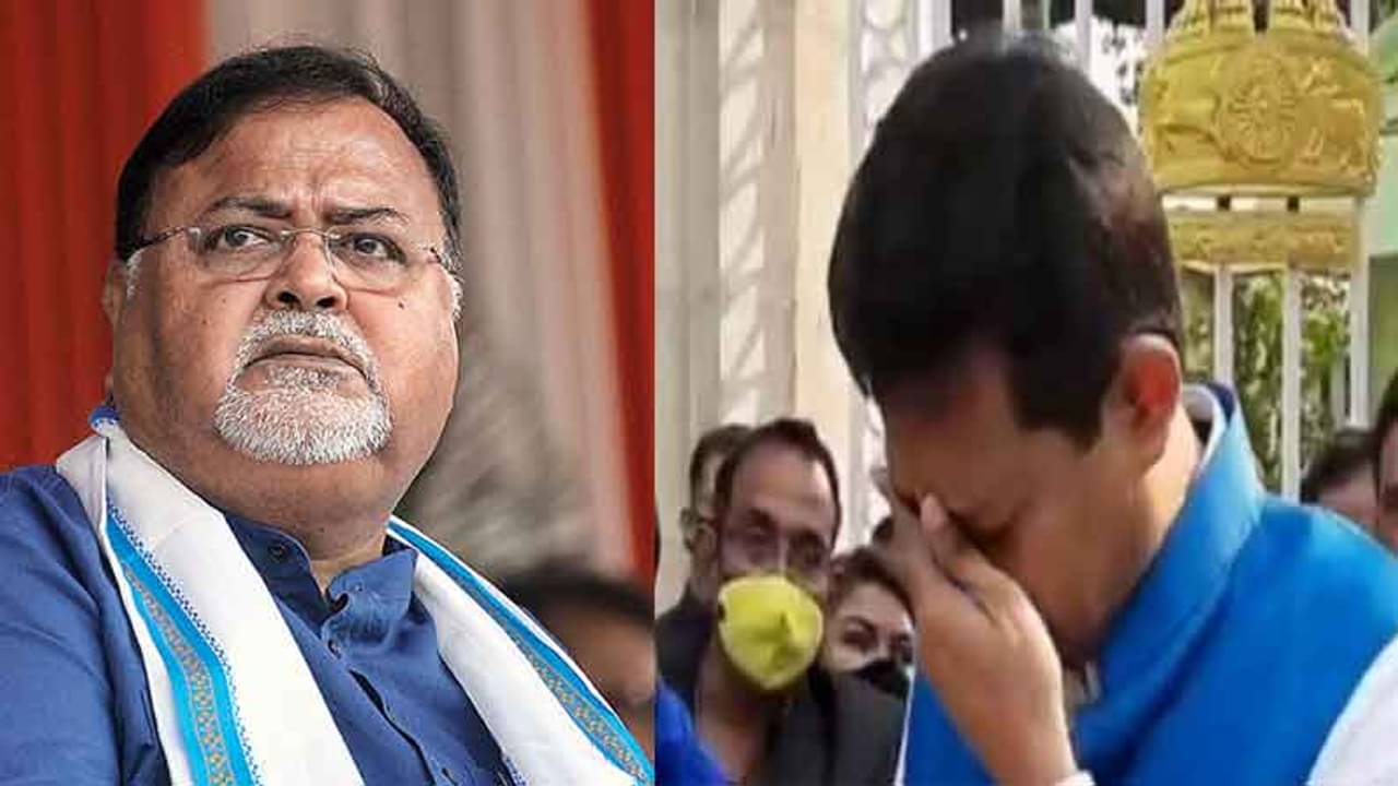 হন্তদন্ত হয়ে পার্থ চট্টোপাধ্যায়ের বাড়িতে রাজীব, বলে গেলেন আজ কোনও কথা নয়