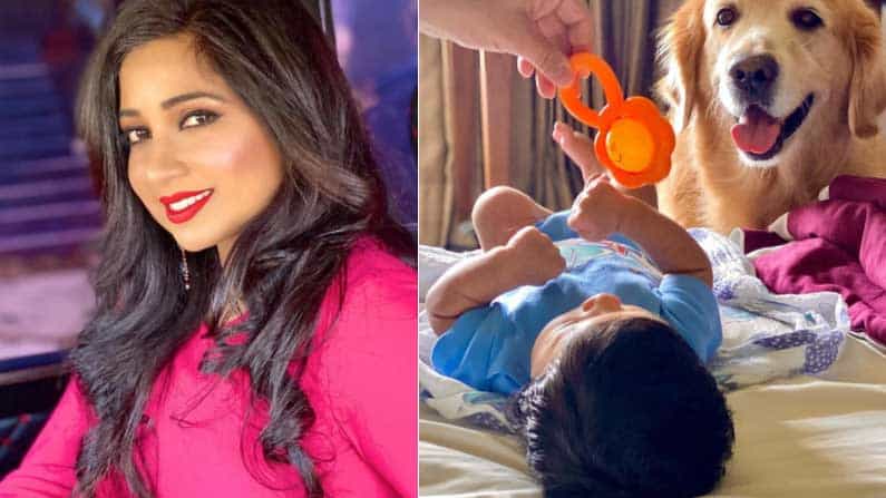 পোষ্যের সঙ্গে সন্তানের বন্ডিং, আনন্দের মুহূর্তের ছবি শেয়ার করলেন শ্রেয়া পোষ্যের সঙ্গে সন্তানের বন্ডিং, আনন্দের মুহূর্তের ছবি শেয়ার করলেন শ্রেয়া