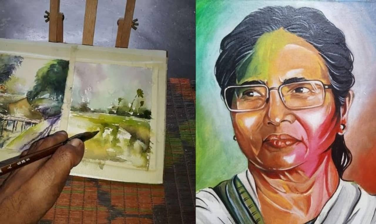 পায়ে আঁকা মমতা নিয়ে রাজের অপেক্ষায় রঞ্জন