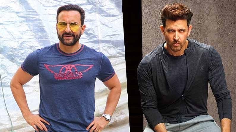 Saif Ali Khan and Hrithik Roshan: সইফকে একের পর এক মুখরোচক গল্প শুনিয়ে প্রাণে বাঁচবেন ঋত্বিক?