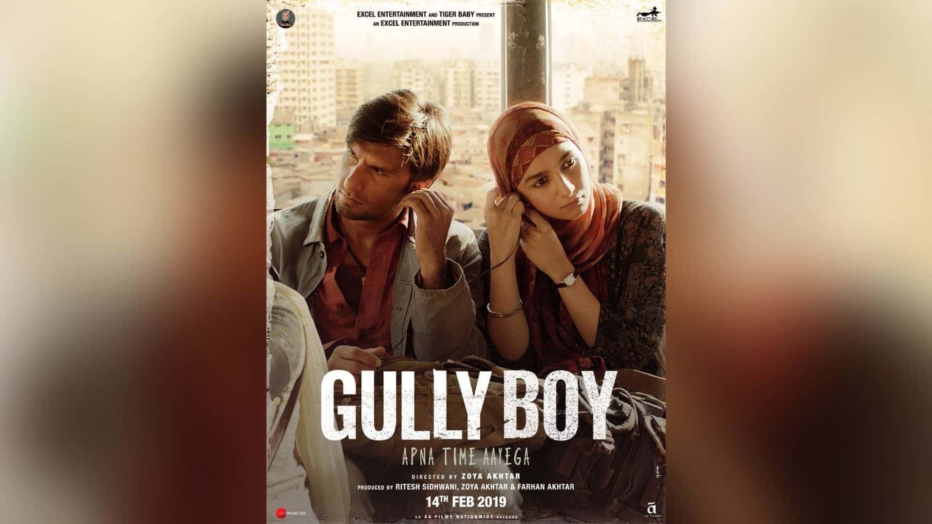 জোয়া আখতারের পরিচালনায় ২০১৯ সালে মুক্তি পায় Gully Boy, এটি আন্তর্জাতিক মঞ্চে বেশ প্রশংসিত হয়। মুখ্য চরিত্রে অভিনয় করেছিলেন রণবীর সিং ও আলিয়া ভাট।