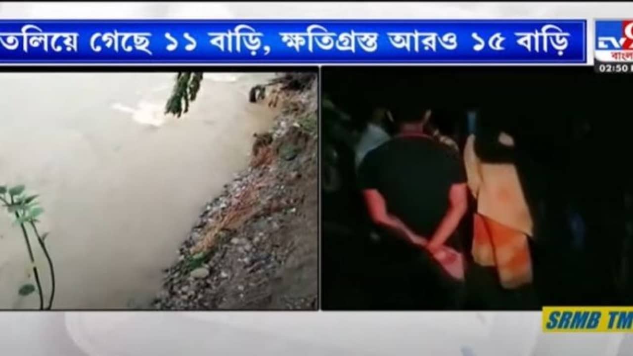 ফুঁসছে মাল নদী, চোখের নিমেষে হড়পা বানে জলের তলায় ১১ টি বাড়ি!