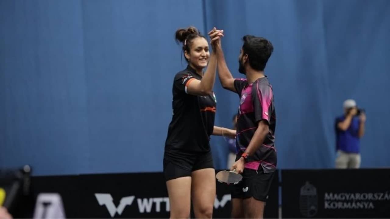 WTT Contender: বিশ্ব টেবল টেনিসে সোনা মনিকা-সাথিয়ান জুটির