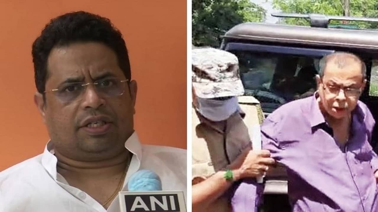 ২০ মিনিট থানায়, বিষ্ণুপুরের কত্তাবাবু-র সঙ্গে সৌজন্য সাক্ষাত্‍ সৌমিত্রর!