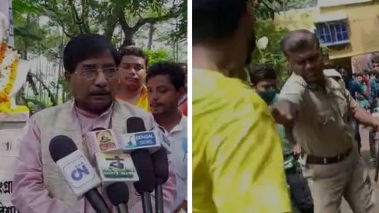 শহিদ তুমি কার! স্বাধীনতা দিবসে মাল্যদানে বাধা বিজেপি সাংসদকে