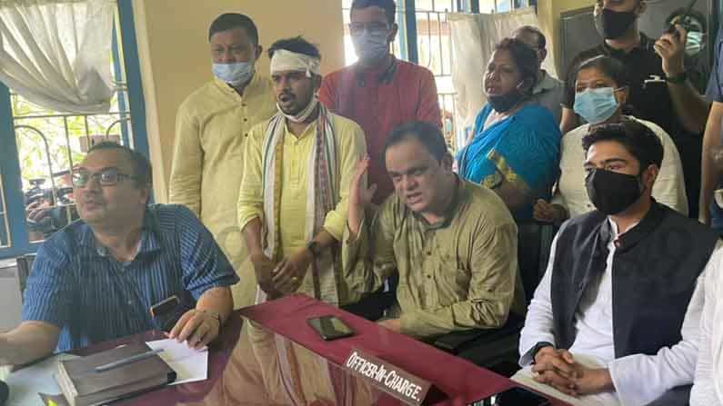 জামিন দেবাংশু, সুদীপ, জয়াদের! তখনও থানায় ঠায় বসে অভিষেক জামিন দেবাংশু, সুদীপ, জয়াদের! তখনও থানায় ঠায় বসে অভিষেক