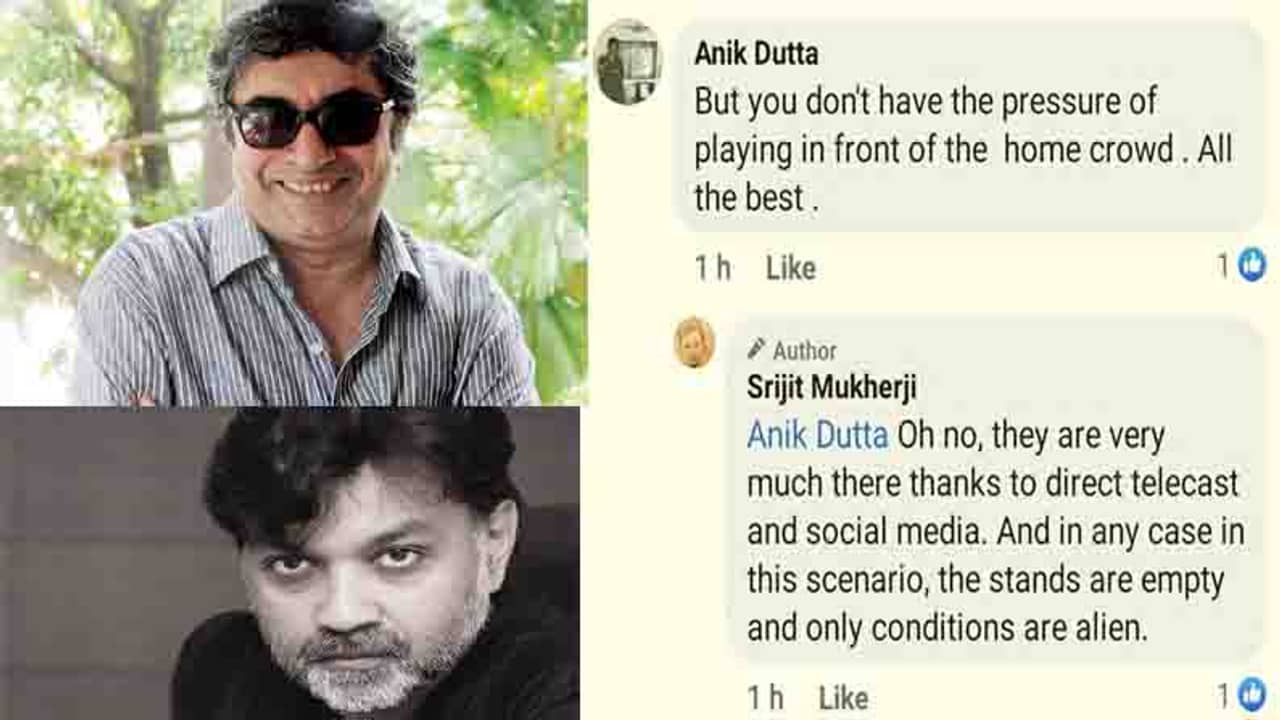 মুম্বইয়ে ছবি তৈরি করছেন, তাই হোম গ্রাউন্ডের চাপ নেই; অনীকের এই মন্তব্যে কী বললেন সৃজিত?