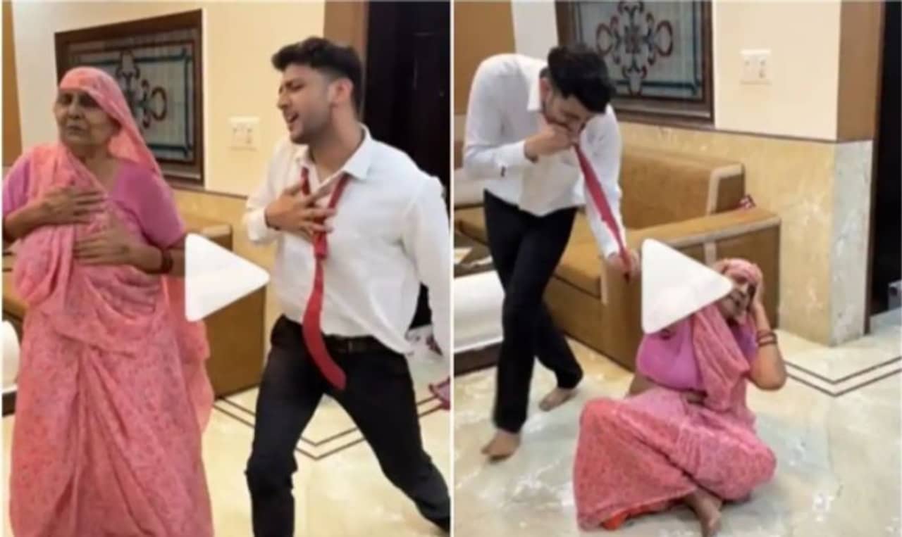 Viral Video: নাগিন ডান্সে নাতির সঙ্গে ইনি কে! মজাদার ভাইরাল ভিডিয়োয় মন গলবে আপনারও