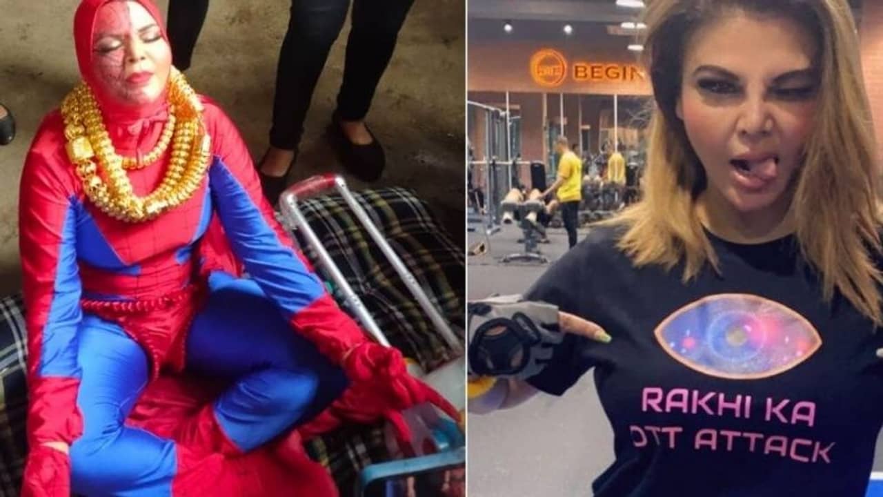 স্পাইডারম্যান সেজে কাজ হল, করণকে রাখি পরাতে বিগবসে রাখি সাওয়ান্ত