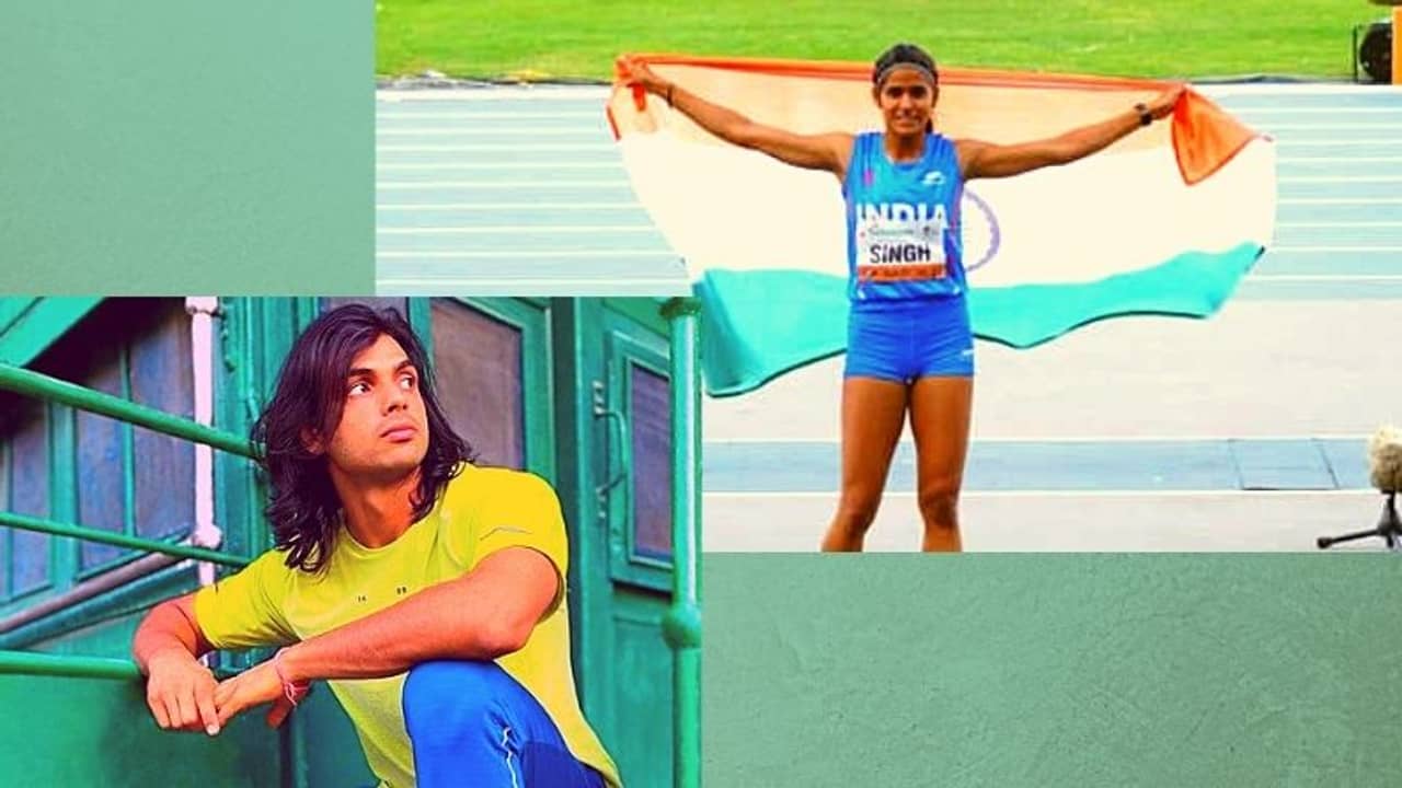 NEERAJ CHOPRA : শৈলী শুভেচ্ছায় গুরুপ্রণাম নীরজের