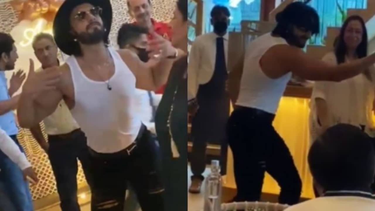 Viral Video: স্যান্ডো গেঞ্জি পরে পাঁচতারায় রণবীরের উদ্দাম নাচ, নেশাগ্রস্ত নাকি, প্রশ্ন নেটিজেনদের
