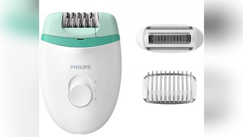 Philips Compact Epilator: এপিলেটর অন্যতম পছন্দের এবং সাশ্রয়ী একটি প্রোডাক্ট। এটি একদম অল্প ব্যথা দেয় ঠিকই কিন্তু দ্রুততার সঙ্গে একদম গোড়া থেকে চুল অপসারণ করে। ফিলিপসের এই এপিলেটর অত্যন্ত দীর্ঘস্থায়ী এবং বেশ দক্ষ প্রযুক্তির।