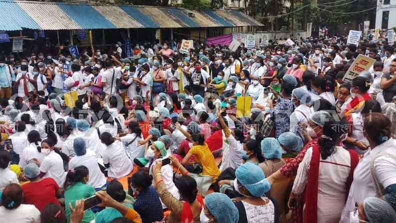 'আপনারা কি চান স্বাস্থ্য পরিকাঠামো ভেঙে পড়ুক?', SSKM-এ নার্স বিক্ষোভ নিয়ে কড়া হচ্ছে হাইকোর্ট