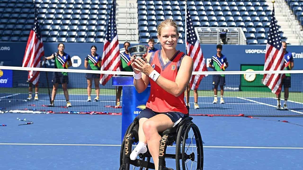 US Open 2021: গোল্ডেন স্লামের মালকিন ডি গ্রুট